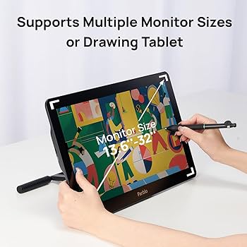 Wacom One 液晶タブレット 12 / Parblo タブレットスタンド Amazon.co.jp: ドローイングタブレット調整可能ホルダースタンド